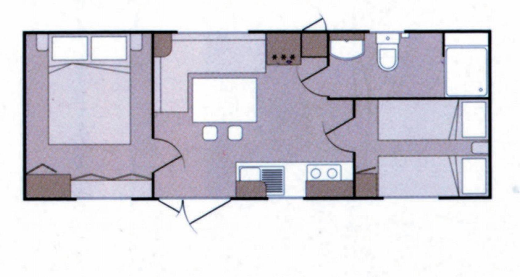 Victoria Mobilehome In Camping Village Mediterraneo Cavallino-Treporti Exterior photo